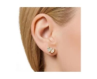 Little Sky Stone Seraphina Moonstone Topaz Stud Earrings