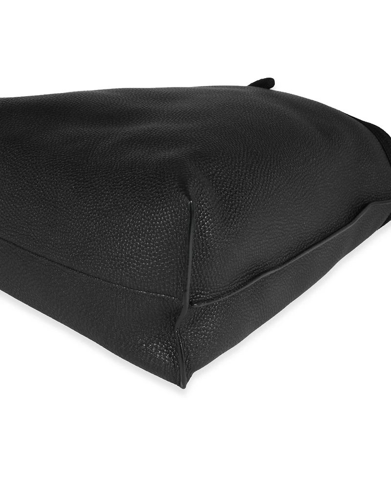 Pre-Owned Saint Laurent Black Grained Leather Passamaneria Patti Tote