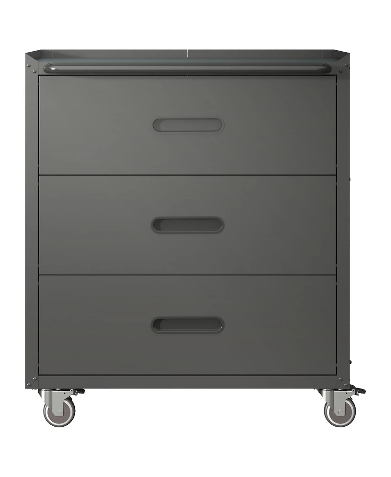 Viyet 3-Drawer Heavy Duty Metal Storage Cabinet