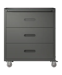 Viyet 3-Drawer Heavy Duty Metal Storage Cabinet