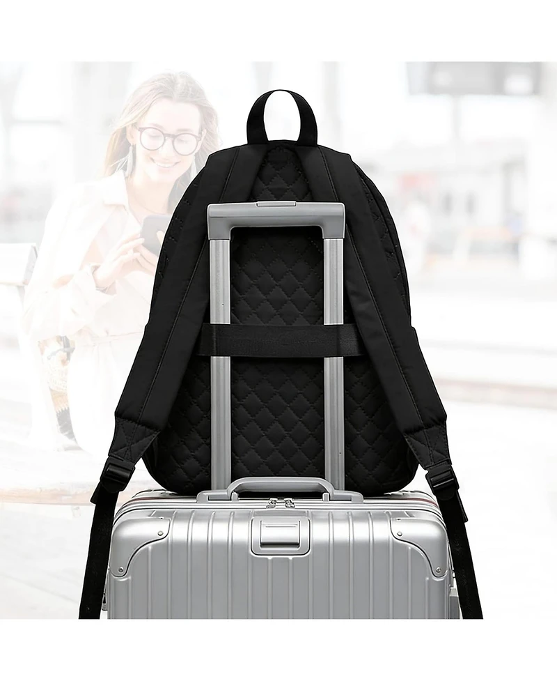 Xo Quilted Tennis Bag, Crossbody Racket Bag for 1-2 Racquets, Pickleball and Badminton with Storage Pockets