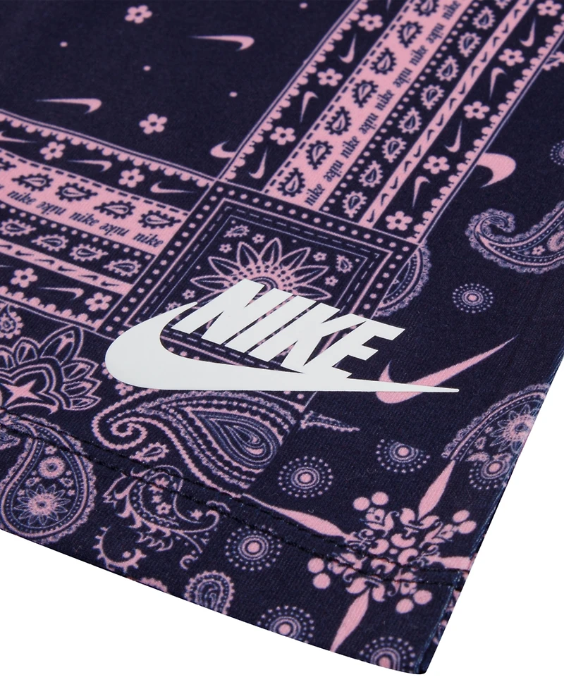Nike Girls' 4-6X Retro Remix Top and Leggings, 2-Piece Set