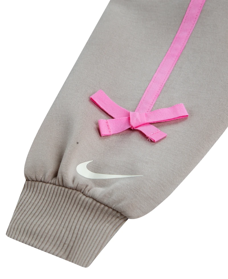Nike Toddler Girls' 2T-4T Juxta-Girl Bow Stripe Top and Leggings, 2-Piece Set