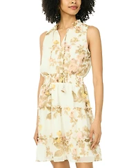 Sam & Jess Women's Sleeveless Tiered Ruffle Dress