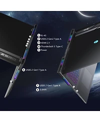 Thunderobot Zero 16 16" Traditional Laptop Intel Core Ultra 9 32GB Ram Nvidia GeForce Rtx 5070 Ti 1TB Ssd Storage Windows 11 Home 360Hz