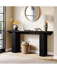 Slickblue Wooden Console Table for Sofa or Long Entryway