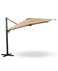 Mondawe 10 Feet Cantilever Patio Umbrella With 360degree(s) Rotation And Tilt (No Base)