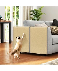 Cozito 2 Piece Cat Scratcher Mat Set Sisal Pads