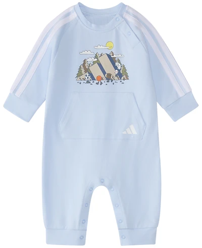 adidas Baby Boys' 3S Mountain Long-Sleeve Coverall