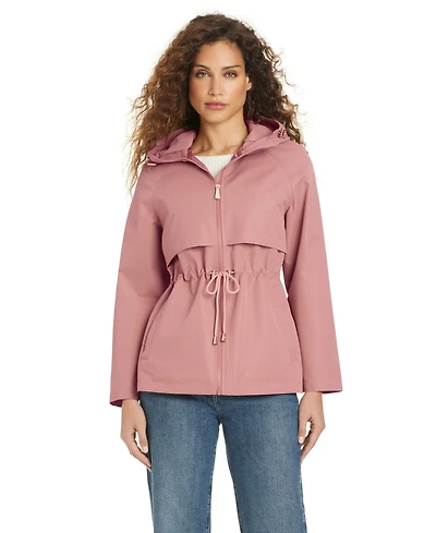 Kate Spade New York Women's Short Zip Up Anorak Coat