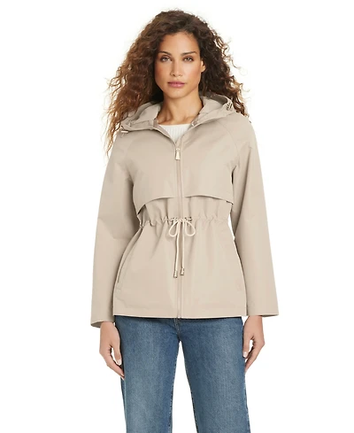 Kate Spade New York Women's Short Zip Up Anorak Coat