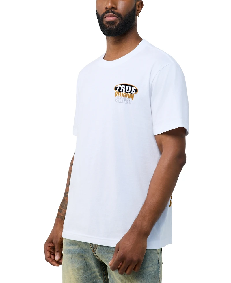 True Religion Men's Stacked Logo T-Shirt