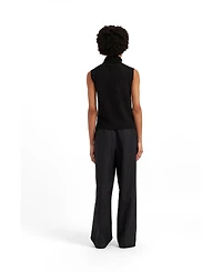 Chinti & Parker Women's Wool-Cashmere High-Neck Tank