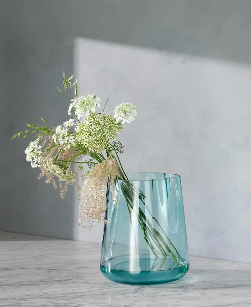 Lsa Lagoon 9.37" Glass Vase