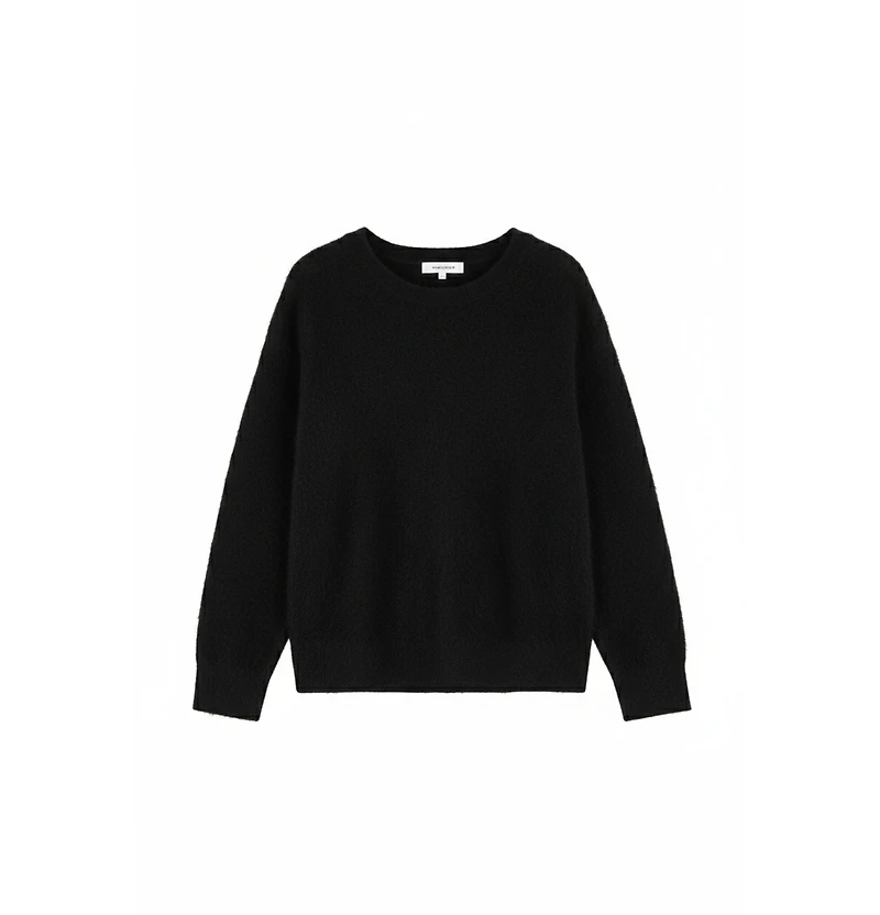 Chinti & Parker Women's and Brushed Cashmere Crew Neck Sweater