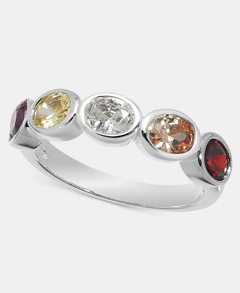 Charter Club Multi-Stone Oval Ring, Macy's Exclusive