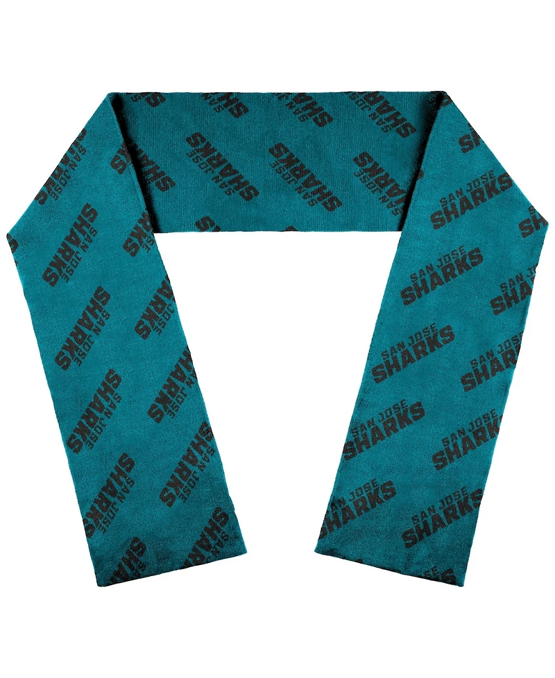 Wear by Erin Andrews San Jose Sharks Team Wordmark Scarf