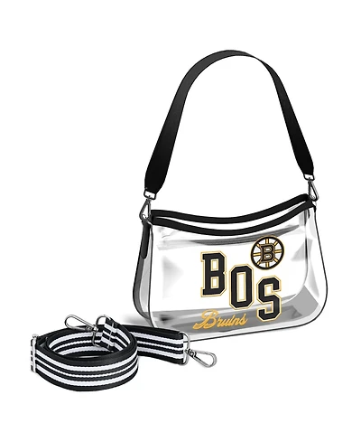 Wear by Erin Andrews Boston Bruins Clear Stadium Mini Purse