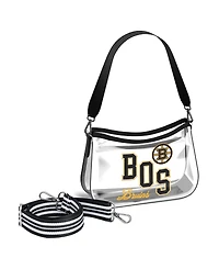 Wear by Erin Andrews Boston Bruins Clear Stadium Mini Purse