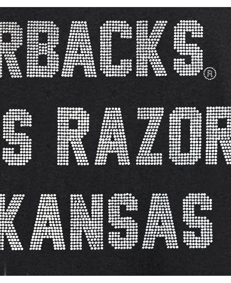 Gameday Couture Women's Black Arkansas Razorbacks Hype Era Sweatshirt