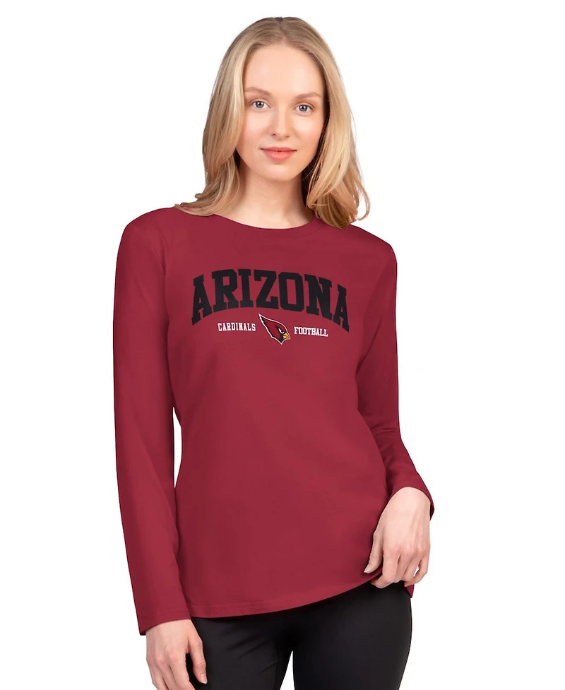 G-iii 4Her by Carl Banks Women's Cardinal Arizona Cardinals Best Play Long Sleeve T-Shirt