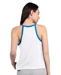 G-iii 4Her by Carl Banks Women's White Detroit Lions Redemption Win Slub Tank Top