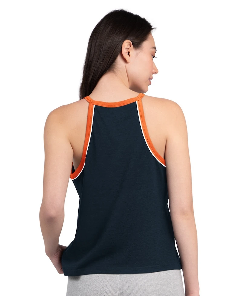 G-iii 4Her by Carl Banks Women's Navy Chicago Bears Redemption Win Slub Tank Top
