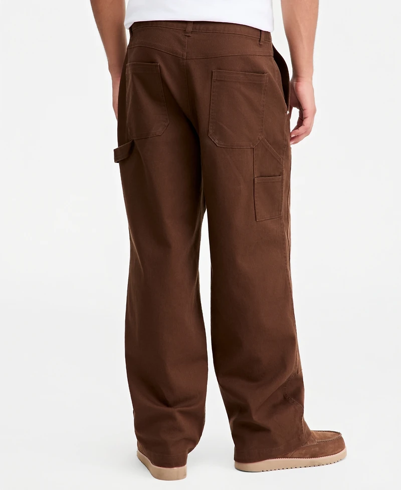 Mode of One Men's Baggy Tapered Work Pants, Macy's Exclusive