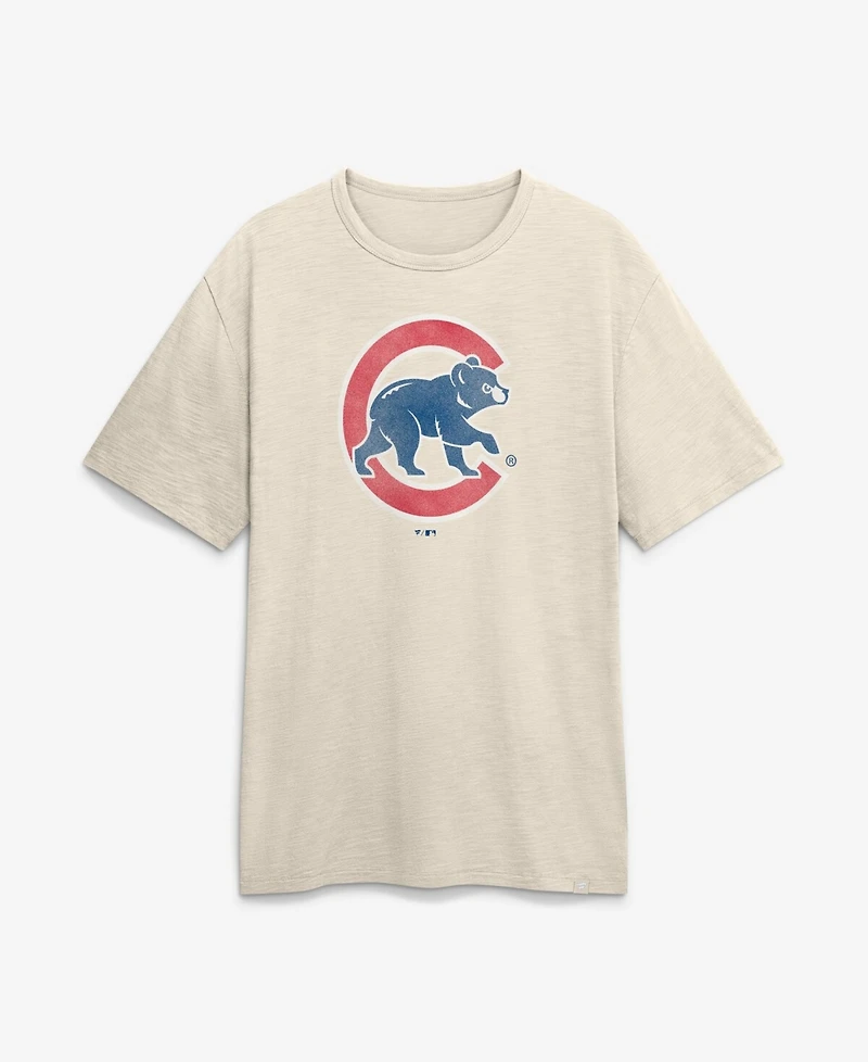 Fanatics Men's Cream Chicago Cubs Stadium Slub T-Shirt