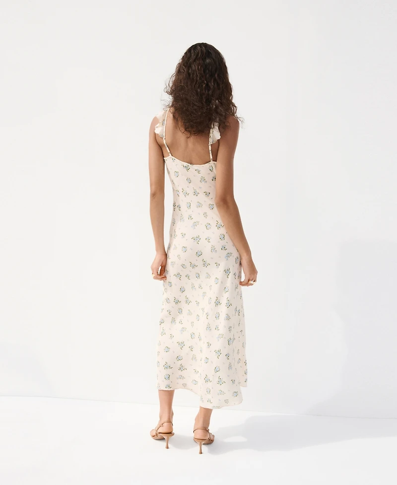 Mango Women's Floral Print Dress