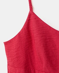 Mango Women's A-Line Crinkle Effect Dress