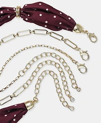 On 34th Layered Scarf Three-Row Necklace, Macy's Exclusive