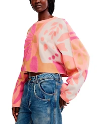 Free People Women's Mia Oversized Crewneck Sweater