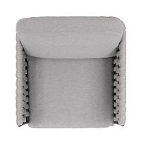 Augusta Home Nicole Rope Patio Swivel Chair