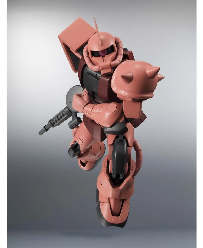 Bandai Tamashi Nations - Moblie Suit Gundam - The Robot Spirits - Ms-06S Zaku Ii Char'S Custom Model Version A.n.i.m.e