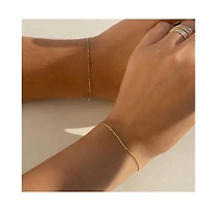 Spero London Italian Fine Chain Sterling Silver Bracelet