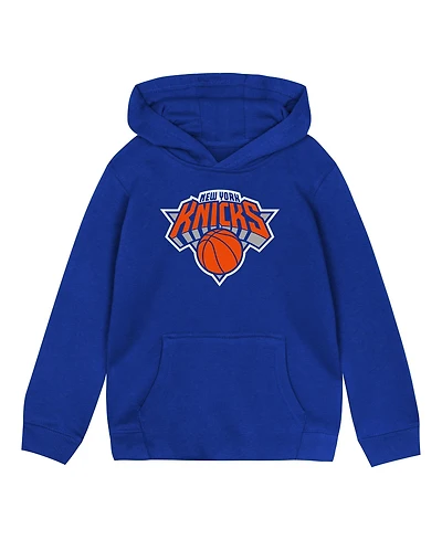 Outerstuff Toddler Blue New York Knicks Primary Logo Hoodie