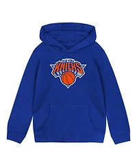 Outerstuff Toddler Blue New York Knicks Primary Logo Hoodie