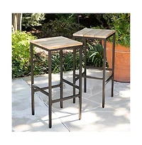 Augusta Home Venallo Indoor/Outdoor Barstools (Set of 2