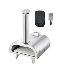Cozito Outdoor Pizza Oven, 12 inches Wood Pellet Stainless Steel Pizza Maker