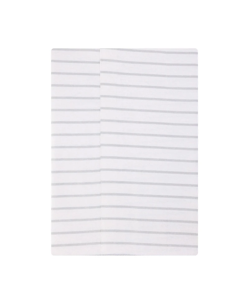 Hudson Baby Infant Cotton Poly Flannel Burp Cloths