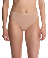 Natori Women's Bliss Bare Cotton High Cut Brief 2-Pack