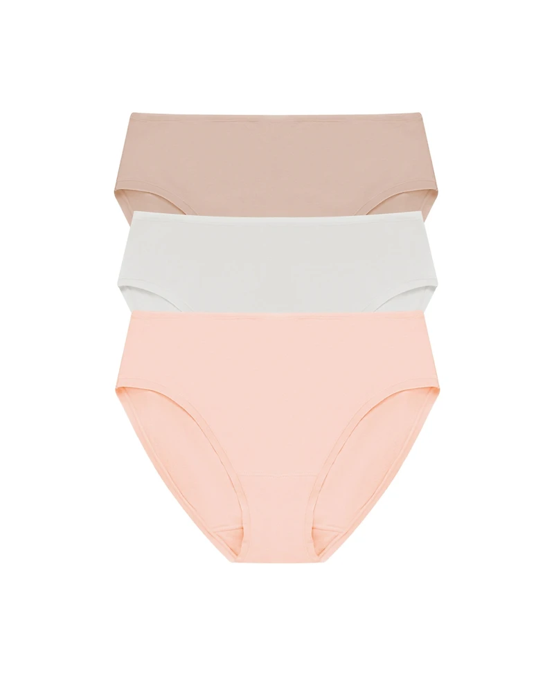 Natori Women's Bliss Bare Cotton Hipster Pack