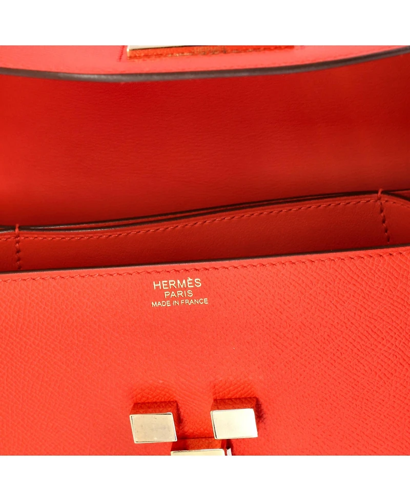 Pre-Owned HERMES 17 Mosaique au 24 Bag Epsom