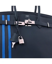 Pre-Owned HERMES Officier 35 Handbag Limited Edition Togo with Swift