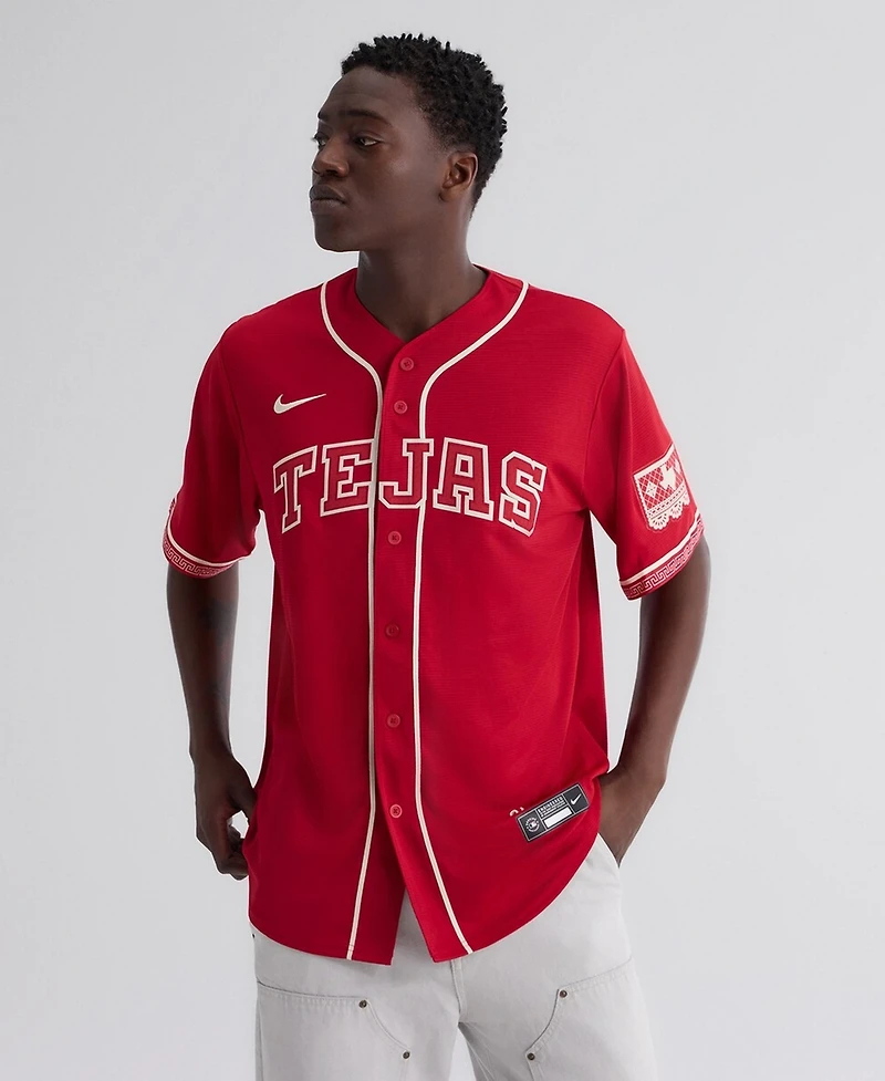 Nike Men's Red Texas Rangers 2026 City Connect Stadium Jersey