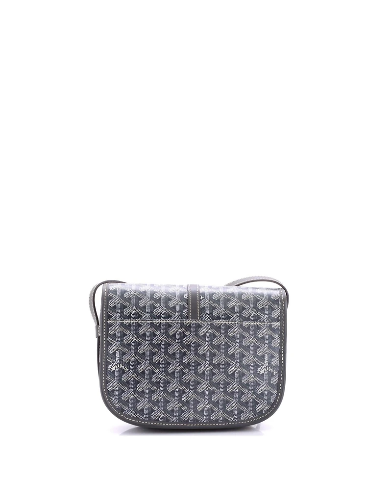 Pre-Owned Goyard Pm Belvedere Ii Messenger Bag Coated Canvas