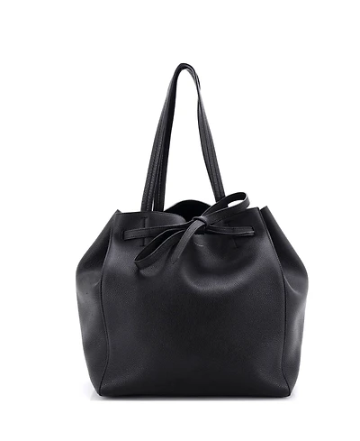 Pre-Owned Celine Medium Phantom Tie Cabas Tote Leather