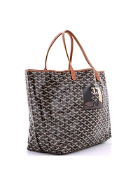 Pre-Owned Goyard Gm Saint Louis Tote Printed Coated Canvas