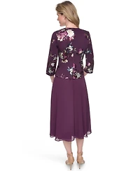Jessica Howard Petite Removable Jacket & Sleeveless Dress, 2-Piece Set
